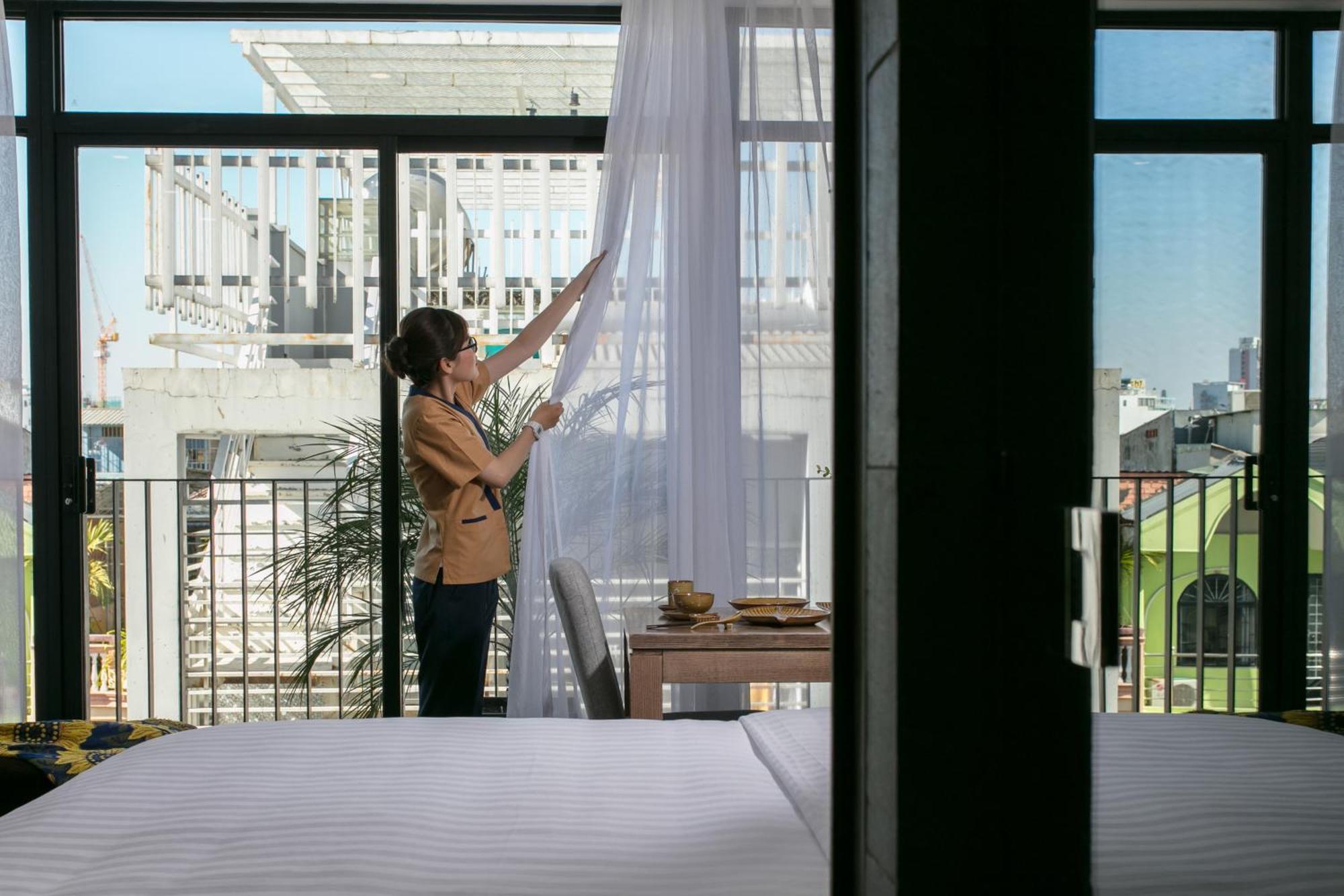 הו צ'י מין סיטי The Bloom Pham Viet Chanh - Modern Living Space In Saigon מראה חיצוני תמונה